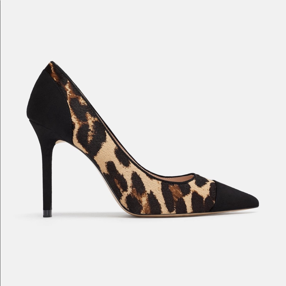 Brand new with tags Zara leopard print heel. 9/39